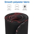 thumbnail image 7 of Black Bottom White Red Gray LinesLine Theme&nbsp;desk Mouse Padwaterproofwashable&nbsp;for Office Home Work GamingmousepadsRubber Base Mousepad with Stitched Edges 31.5x11.8inches, 7 of 7