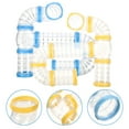 thumbnail image 3 of 2 juegos de túneles de tubo transparente para ratas, túneles de jaula DIY, tubos externos para jaula de hámster para bricolaje, 3 of 7