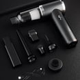 thumbnail image 1 of Aspiradora de coche Portátil inalámbrico 9000Pa Potencia de succión USB de 120 W Recargable para el interior del automóvil Oficina en casa con 6 accesorios Húmedo Seco Doble uso Bajo ruido Diseño, 1 of 9