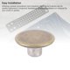 thumbnail image 4 of Botón Ajustable Para Pantalones, Juego De Tornillos Con Botones De Metal, Botones Redondos De 17 Mm, Conexión De Rosca, 50 Juegos Extraíbles Y Reutilizables Para Chaquetas,, 4 of 7