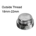 thumbnail image 1 of Brass Tap Aerator Connector Outside Thread Kitchen Faucet Water Saving Adaptor Outside Thread 18mm-22mm, 1 of 9
