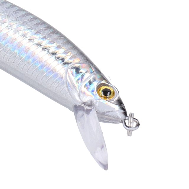 Kit De Señuelos De Pesca, Ojos De Pintura 3D Vívidos, Señuelo De Pesca Con Anzuelo, Río Diseñado De Color Brillante Realista Para Hombre, Barco Oceánico, Pesca, Mujer