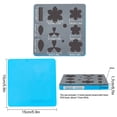 thumbnail image 4 of 1Set Flower Cutting Dies Wooden Die Cutting Leather Flower Die Cut Stencils DIY Fabric Cutting Mold Template with Anti-Cracking Plastic Protective Box and EVA Foam for Crafts Flower Making, 4 of 8