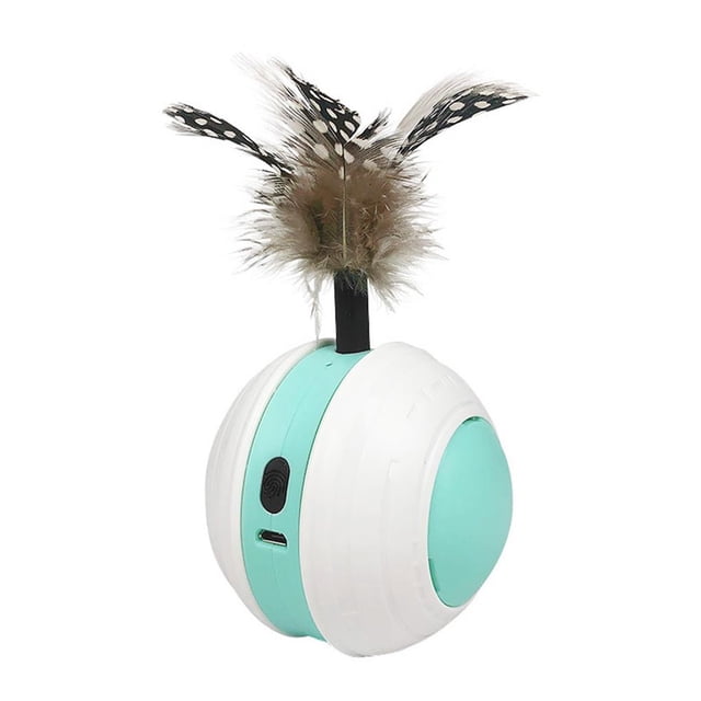 Juguete Divertido Para Gatos, Vaso Para Gatos, Juguete Interactivo Para Gatos, Bola Favorita Para Gatos, Juguete Giratorio Automático Vogacara PT000802-00