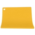 thumbnail image 3 of Insulation Mat, Kitchen Supplies Placemat 17x17cm Anti-Scalding Environmentally Friendly Easy To   For Kitchen Yellow, 3 of 8