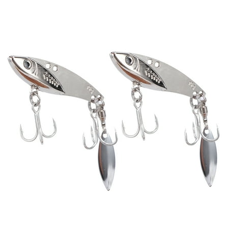 2PCS Metal Artificial Lure 10g/14g/20g/30g Weever All Swimming Layer Hard Bait Fishing Tackle10g