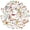 2A-35pcs, variant on 35pcs Funny Animal Stationery Stickers Cartoon Duck Stickers for Laptops Notebooks Suitcases