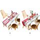 thumbnail image 3 of Bearachild Camino de de Navidad muñeco de nieve hermosos manteles individuales a prueba de polvo mantel bordado hogar vacaciones fiesta boda Kits de decoración para fiestas Muñeco de nieve 35*180cm, 3 of 6