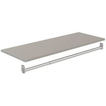 Closetmaid 36Mc-Shrk Modular 36"W Closet System Side Mount Shelf And Clothes Hanging Rod