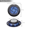 thumbnail image 3 of Pyle PLMRS63BL 6.5 Inch Waterproof Low Profile Marine Speakers, Black (2 Pack), 3 of 4
