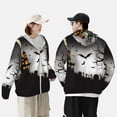 thumbnail image 4 of Balery Happy Halloween 1 Sudadera ligera de manga larga con capucha y protección solar UPF 50+ para hombre y mujer, ideal para pesca y running-Small, 4 of 7