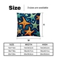 thumbnail image 5 of Starfish Patterns for Home Decor, Covers Available in 16x16, 18x18, and 20x20 Inches,for Living Room, Bedroom - Great Gift Idea!, 5 of 6