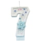 thumbnail image 2 of Velas Digitales de Cumpleaños con Temática de Hielo y Nieve (0-9 Años) | Decoraciones de Copos de Nieve para Tartas con Lentejuelas Azules | Velas de Cera para Fiestas de Cumpleaños de Niños y Niñas, 2 of 6