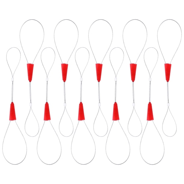 Extractor de cables de 10 piezas: Fijación de guías de cable - Juego de herramientas versátiles para electricistas.