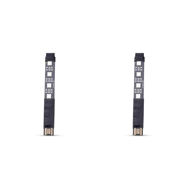 Bewildely Tira de luces RGB alimentada por USB, Control remoto por aplicación alimentada por USB con puerto de 4 pines, controlador de lámpara Type1 NO1