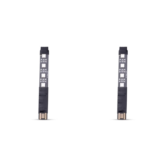 Bewildely Tira de luces RGB alimentada por USB, Control remoto por aplicación alimentada por USB con puerto de 4 pines, controlador de lámpara Type1 NO1