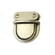thumbnail image 1 of Scienceny Pestillo de hebilla de 38MM, herramienta de hebillas pequeñas de pulido de Metal, cierre de giro de mano de obra fina, bolso de Herramientas y ferretería Dorado Claro, 1 of 6