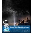 thumbnail image 3 of Aukfa Astronaut Galaxy Projector 13-in-1 Ultra Clear Planetarium Star Projector with Rocket Night Light for Kids & Adults, Bedroom Ceiling Space Decor, 3 of 8