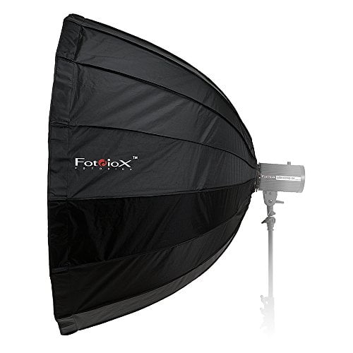 Fotodiox EZPro-Deep-48in-Elinchrom Soft Box (120cm) Octagon, Fotodiox Black