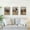 Brown, variant on MAYEERTY Modern Abstract Wall Art Painting, Living Room Decor, Black Hanging Rod Frame, 15.7"x11.8"
