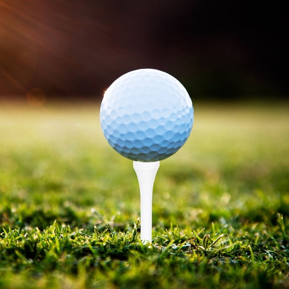 FESTFENDS 50Pcs Wood Golf Tees Professional Practice Golfs Ball Holder Mixed Color Sleek Construction 8.2x1cm