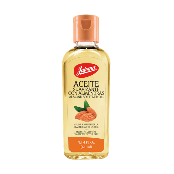 Jaloma Almond Oil, Skin Softener and Moisturizer, All Skin Types, 4 Fl oz