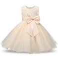 thumbnail image 1 of AAMILIFE Robe Fleur Princesse Fille Tutu Mariage Anniversaire Fête Robe Enfant Costume Enfants, 1 of 3