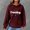 aa05_Red, variant on Hilzaten Drop Shoulder Sweatshirt for Women Graphic Hooded Pullover Kangaroo Pocket Womens Sweatshirt Long Sleeve