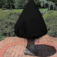 thumbnail image 2 of Garden Fountain Cover Tree Shape Reusable Drawstring CoverBlack, 2 of 5