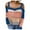 Blue, variant on LYXSSBYX V-Neck Long Sleeve Sweater Tops Hot Sale Clearance for Women Autumn Fashion V-Neck Long Sleeve Cold Shoulder Knit Sweater Hoodies