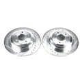 thumbnail image 2 of Power Stop Rear Pair of Drilled and Slotted Brake Rotors JBR1530XPR, 2 of 4