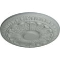 thumbnail image 3 of Ekena Millwork 15 3/4"OD x 1 1/2"P Colton Ceiling Medallion (Fits Canopies up to 4 3/4"), 3 of 11