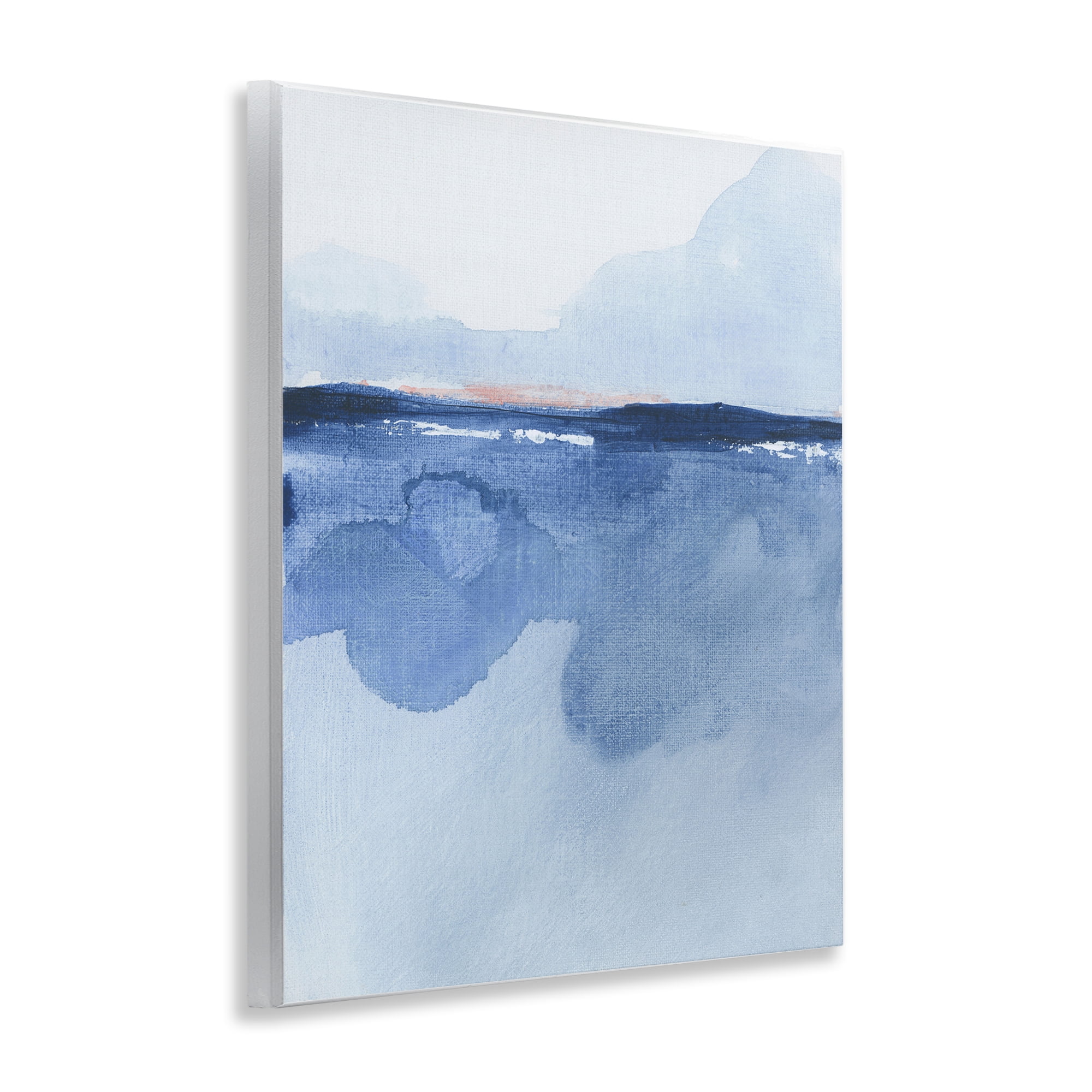 Stupell Industries Abstract Fluid Landscape Abstract Painting Unframed Art Print Wall Art, 11 x 14