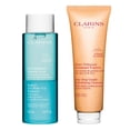 thumbnail image 1 of Limpiador exfoliante suave y desmaquillante instantáneo para ojos Clarins, 1 of 5