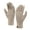 Khaki, variant on FZ FANTASTIC ZONE Womens Winter Gloves Cold Weathe, Warm Knit Touchscreen Gloves for Women with Dual-layer Thermal Fleece Lining