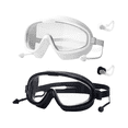 thumbnail image 1 of 2 Goggles De Natación Gafas Adultos Con Tapones Y Clip Nariz Malubero Blanco y Negro, 1 of 5
