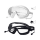 thumbnail image 1 of 2 Goggles De Natación Gafas Adultos Con Tapones Y Clip Nariz Malubero Blanco y Negro, 1 of 5