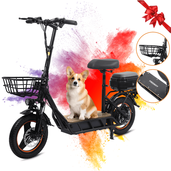 JVV High-Performance 750W Brushless Motor Electric Scooter