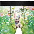 thumbnail image 4 of French Bulldog Hello Spring Time Flower Floral Nature All Over Print Boxer Briefs Underwear for Men Dad Dog Lover Gifts - 02031, 4 of 6