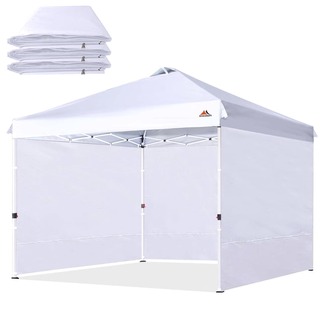 Laterales para toldo SCOCANOPY, paquete de 3, 218 x 305 cm, blanco