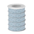 thumbnail image 2 of 5 Rolls Christmas Ribbon 1.5 inch Wide Decorative Ribbon for Gift Wrapping and Holiday Decorations Pastel Blue Bows and Dots, 2 of 7