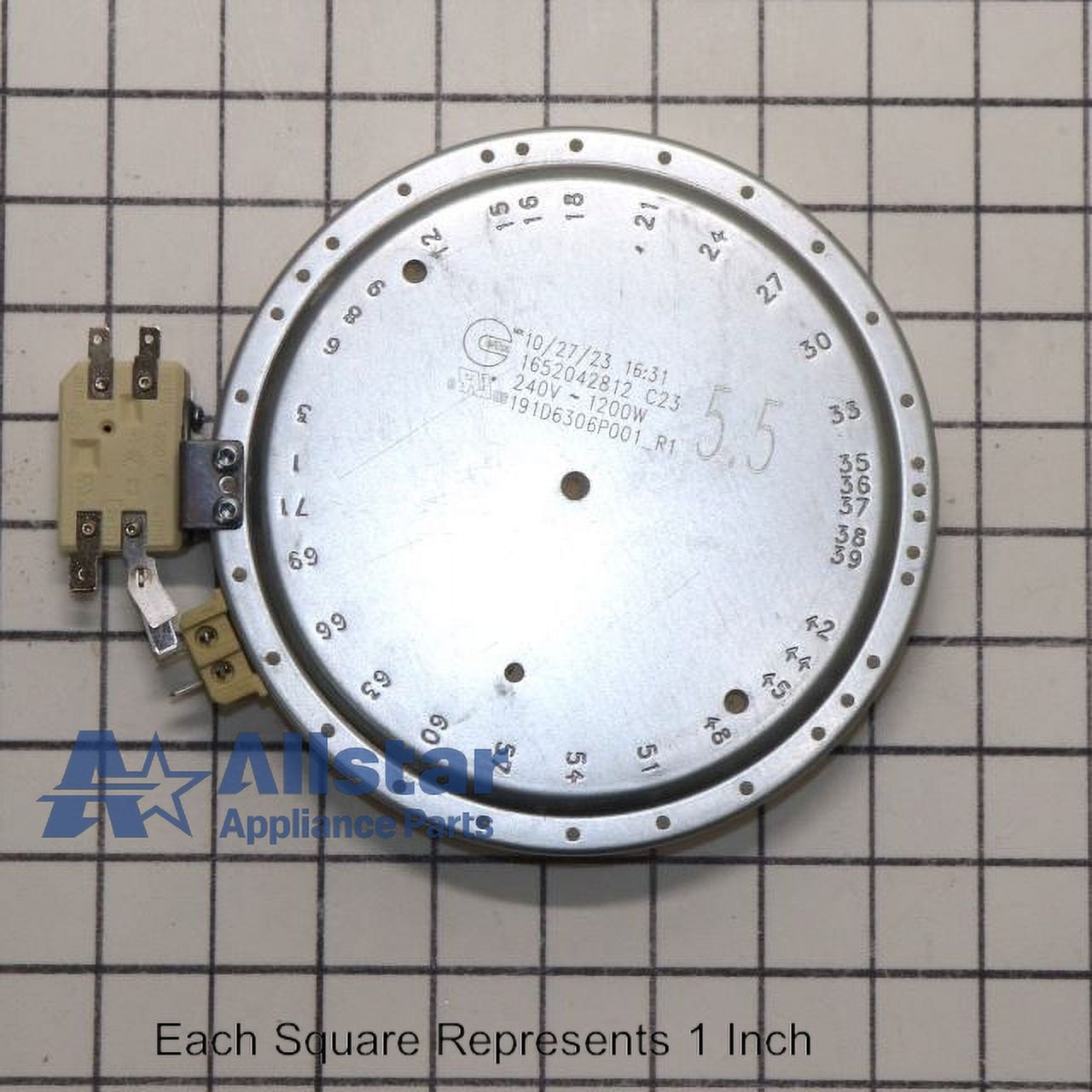 Whirlpool Range/Stove/Oven Radiant Surface Element W11171119