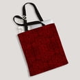 thumbnail image 2 of ABPHQTO Red Floral Canvas Bag Reusable Tote Grocery Shopping Bags Tote Bag 14x16 inch, 2 of 2