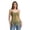 Green, variant on Camisole for Women Trendy V Neck Lace Tank Tops with Front Tie Vintage Spring Summer Peplum Tops for Layering Outwear Green S
