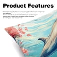 thumbnail image 2 of Dolphin Patterns for Home Decor, Covers Available in 16x16, 18x18, and 20x20 Inches,for Living Room, Bedroom - Great Gift Idea!, 2 of 6