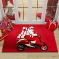 thumbnail image 2 of Moocorvic Christmas Letter Door Mats Kitchen Mats Bedroom Living Room Interior Home Carpet Mats, 2 of 3