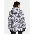 thumbnail image 3 of Ozark Trail Women's and Women's Plus Mid Length Puffer Coat, Sizes XS-2X, 3 of 7