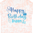 thumbnail image 4 of Inktastic Blue Happy Birthday Daddy T-Shirt, 4 of 5