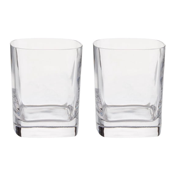 Set of 2 Lowball Glasses, (Glass)