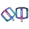 thumbnail image 1 of Pedales de bicicleta Naiovety 1 par de Metal CNC Accesorios ciclismo colorido rojo negro, 1 of 6